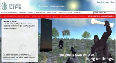 Second Life offline