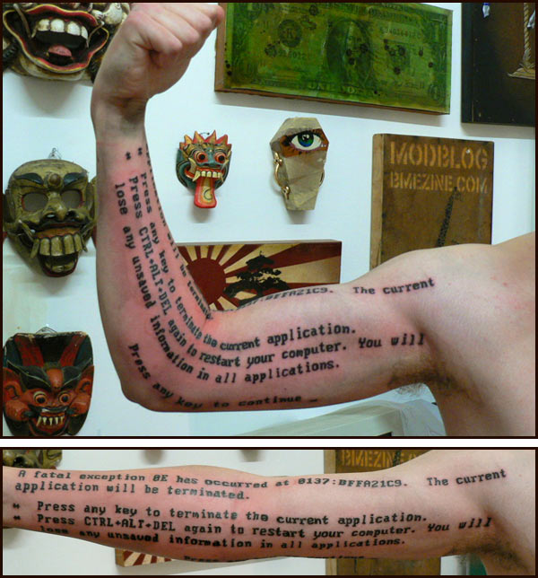 We recently posted some geeky video game tattoos, but in the We recently posted some geeky video game tattoos, but in the