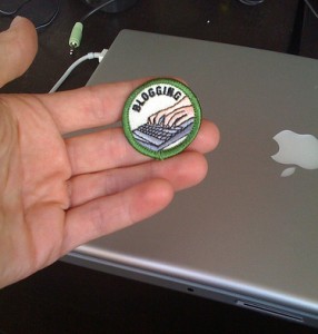 Blogging Merit Badge