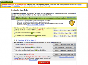 Customize - SSL Certificates