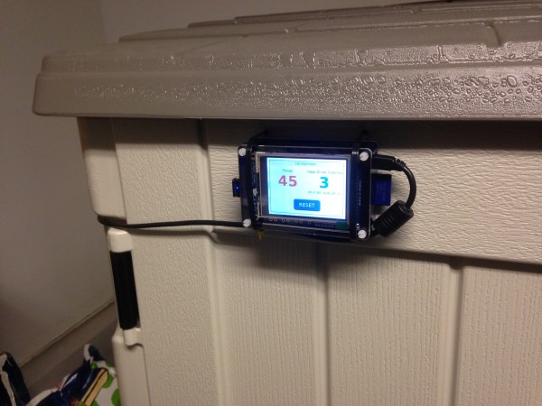 Raspberry Pi CB Monitor Mounted 3